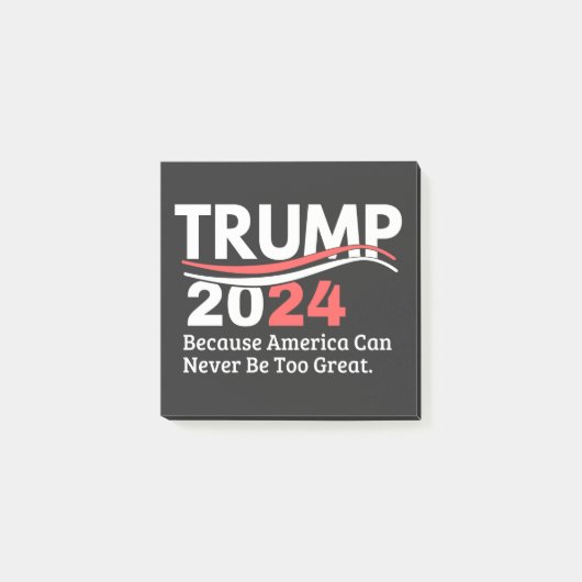 trump 2024 bumpersticker post-it® notes (Voorkant)