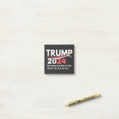 trump 2024 bumpersticker post-it® notes (Op bureau)