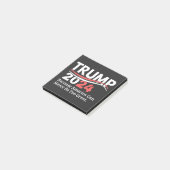 trump 2024 bumpersticker post-it® notes (Schuin)
