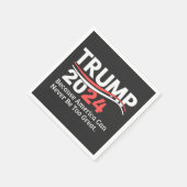 trump 2024 bumpersticker servet (Hoek)