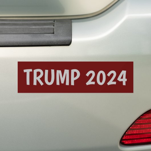 TRUMP 2024-BUMPERSTICKERS BUMPERSTICKER (Op auto)