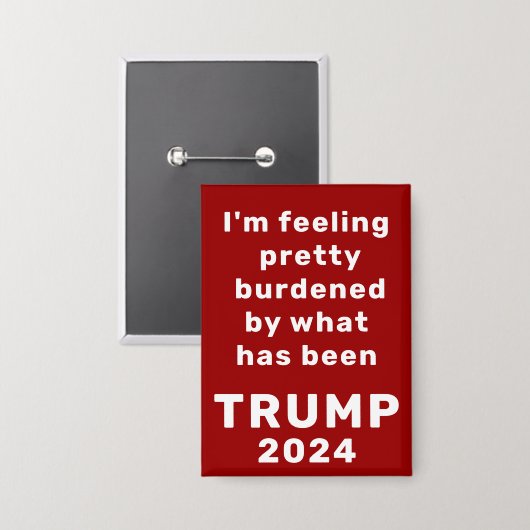 Trump 2024 button (Voorkant / Achterkant)