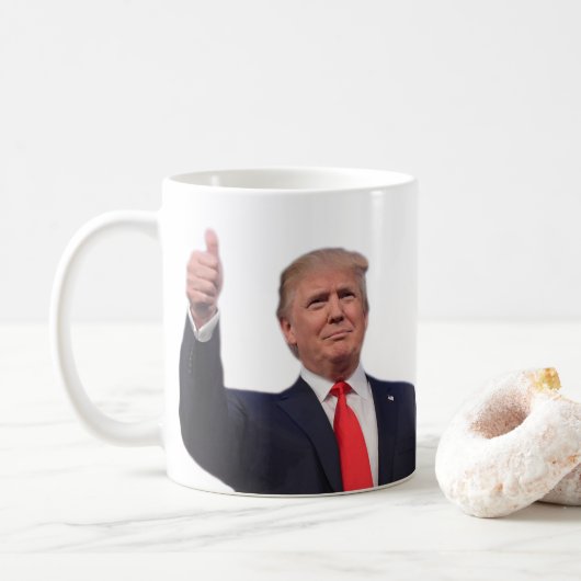 Trump 2024 cadeau koffiemok (Met donut)