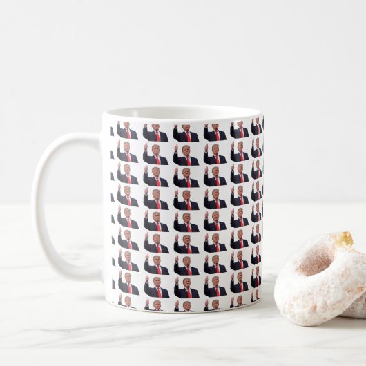 Trump 2024 cadeau koffiemok (Met donut)