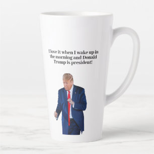 Trump 2024 cadeau latte mok
