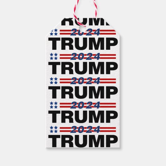 Trump 2024 cadeaulabel (Voorkant)