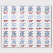 Trump 2024 cadeaupapier (Vlak)