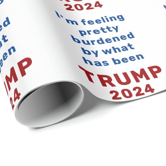 Trump 2024 cadeaupapier (Rol Hoek)