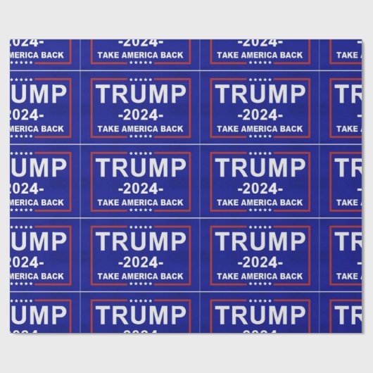 TRUMP 2024 CADEAUPAPIER (Vlak)