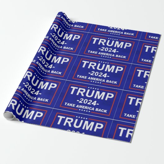 TRUMP 2024 CADEAUPAPIER (Uitgerold)