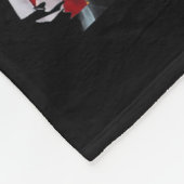 Trump 2024-campagne 90s Rap Trendy Bootleg Fleece Deken (Hoek)