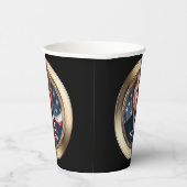 Trump 2024 Campagne Novelty Rally Papieren Bekers (Rechts)