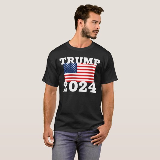 Trump 2024 campagneontwerp t-shirt (Voorkant volledig)