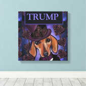 TRUMP 2024 CANVAS AFDRUK (Insitu (Houten vloer))