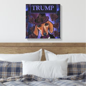TRUMP 2024 CANVAS AFDRUK (Insitu (Slaapkamer))