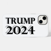 Trump 2024 Case-Mate iPhone case (Achterkant (horizontaal))