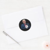 Trump 2024 Cat MAGA Funny Trump Cat Ronde Sticker (Envelop)