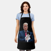 Trump 2024 Cat MAGA Funny Trump Cat Schort (Gedragen)