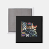 Trump 2024: Cats Lives Probleem Magneet (Voorkant / Achterkant)