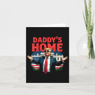 Trump 2024 Daddy's Home (op achterkant) 2025 Take Kaart