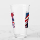 Trump 2024 De Grote Amerikaanse Comeback Glas (Links)