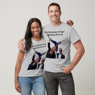 Trump 2024, De volledige wapenrusting van God T-shirt