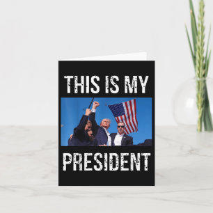 Trump 2024 Dit is mijn President Kaart