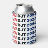 Trump 2024 DJT Blikjeskoeler (Blikje Voorkant)