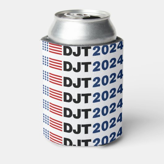 Trump 2024 DJT Blikjeskoeler (Blikje Achterkant)