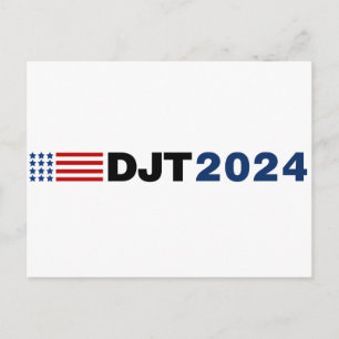 Trump 2024 DJT Briefkaart