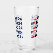 Trump 2024 DJT Glas (Links)