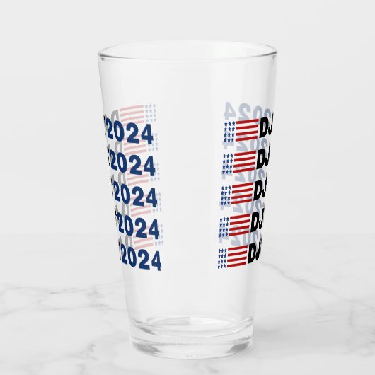 Trump 2024 DJT Glas (Links)