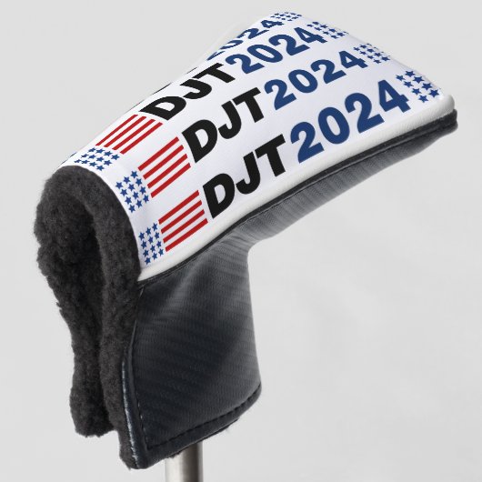 Trump 2024 DJT Golfheadcover (3/4 voorkant)