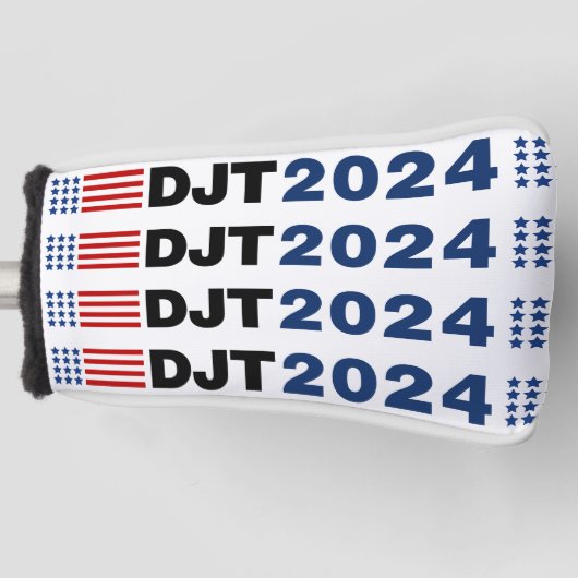 Trump 2024 DJT Golfheadcover (Voorkant)