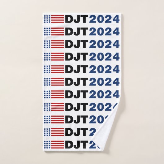 Trump 2024 DJT Handdoek (Handdoek)