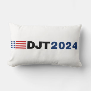 Trump 2024 DJT Lumbar Pillow Kussen