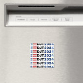 Trump 2024 DJT Magneet (Insitu (Vaatwasser))
