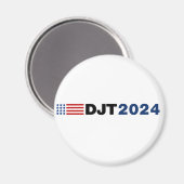 Trump 2024 DJT Magnet (Voorkant / Achterkant)