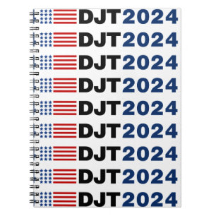Trump 2024 DJT Notitieboek