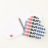 Trump 2024 DJT Notitieboek (Binnen)