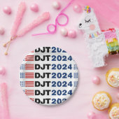 Trump 2024 DJT Papieren Bordje (Feest)