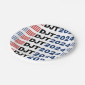 Trump 2024 DJT Papieren Bordje (Gekanteld)