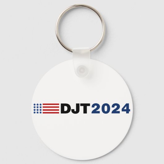 Trump 2024 DJT Sleutelhanger (Voorkant)