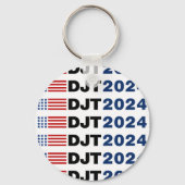 Trump 2024 DJT Sleutelhanger (Voorkant)