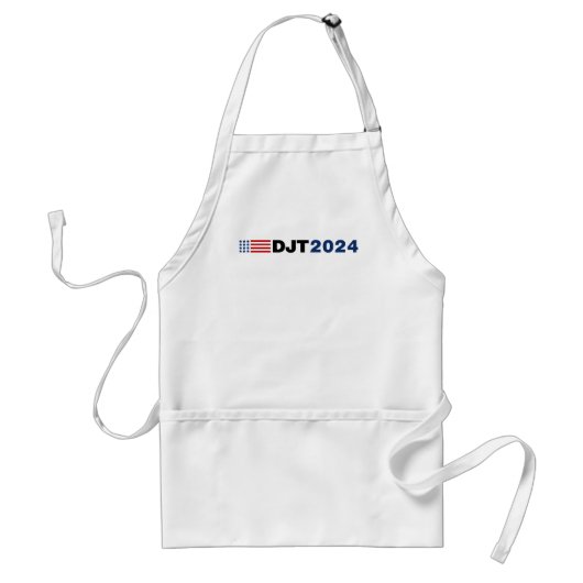 Trump 2024 DJT Standaard Schort (Voorkant)