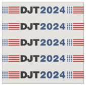 Trump 2024 DJT Stof (Close Up)