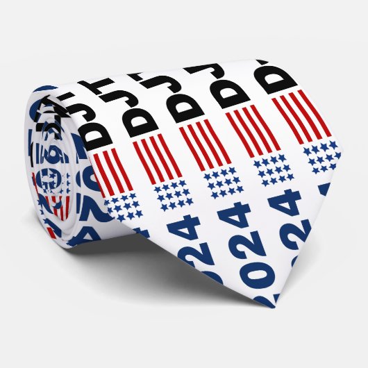 Trump 2024 DJT Stropdas (Opgerold)