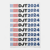 Trump 2024 DJT Theedoek (Verticaal)