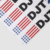 Trump 2024 DJT Tissuepapier (Detail)
