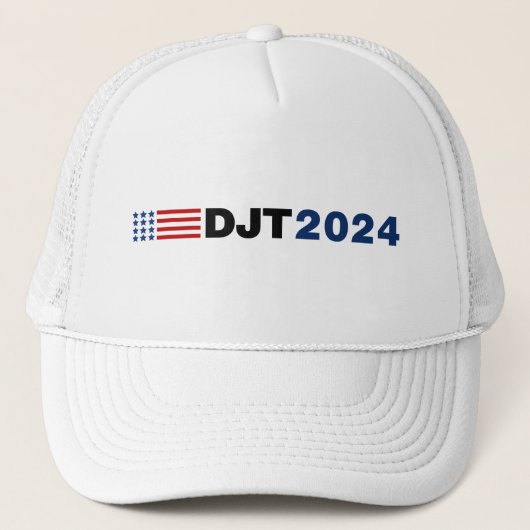 Trump 2024 DJT Trucker Pet (Voorkant)